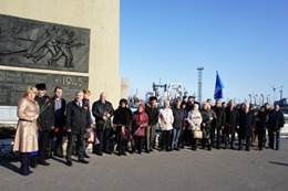 Участники митинга