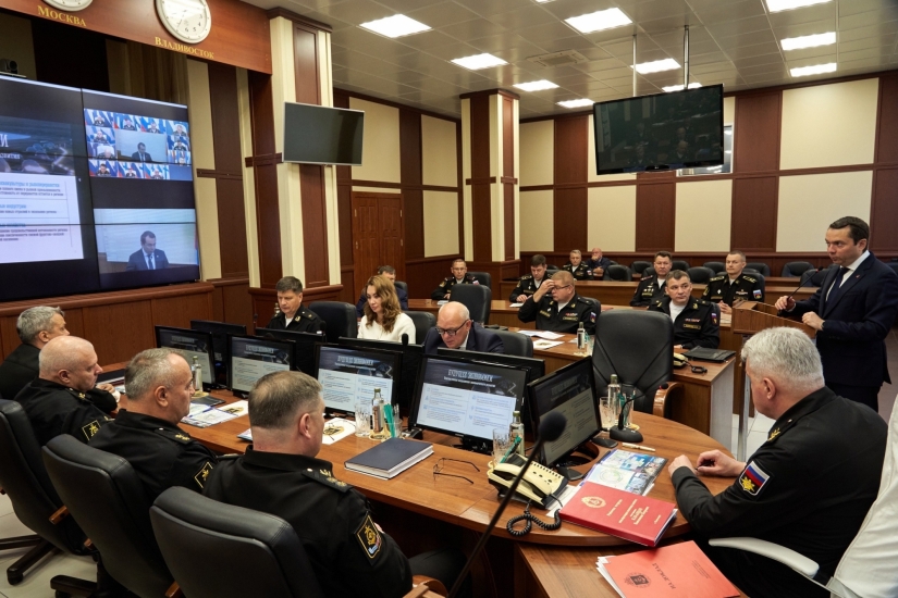 Глава региона принял участие в итоговом Военном совете Северного флота