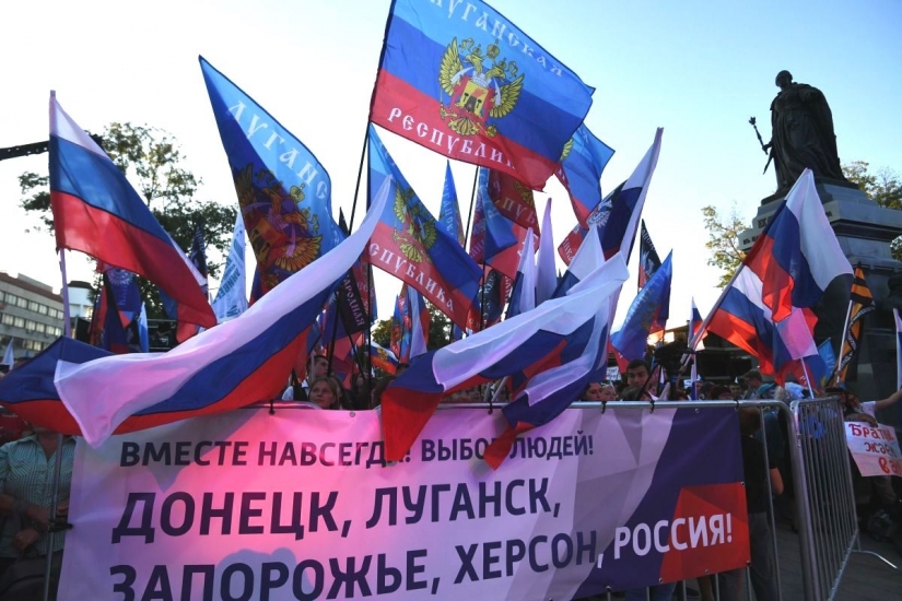 30 сентября - год с момента воссоединения новых регионов с Россией