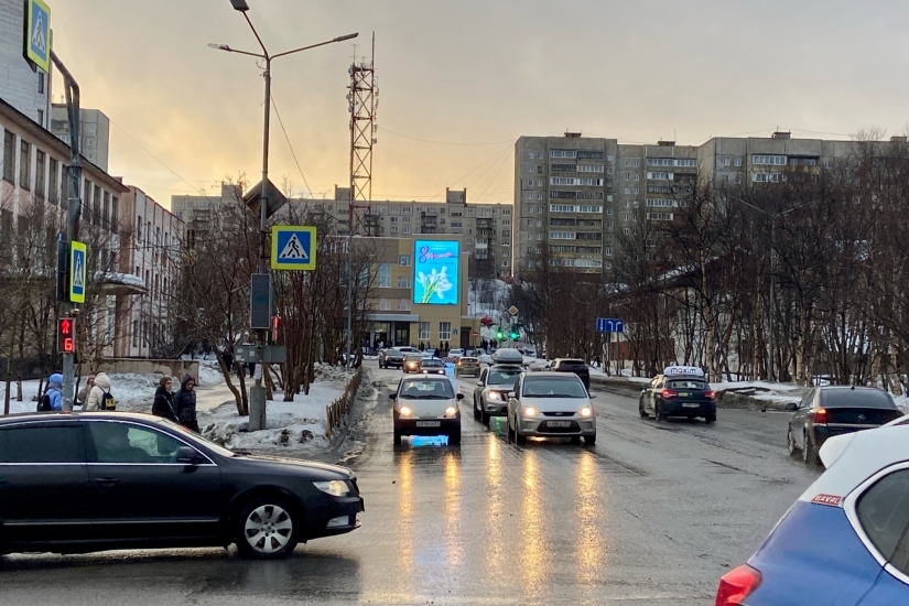 Внимательнее на дороге! За последние пять дней в ДТП в Североморске пострадали пять человек