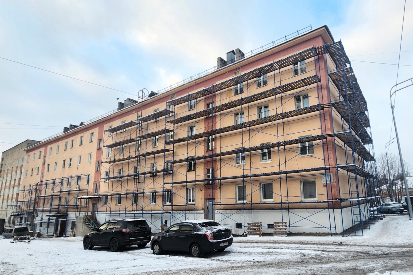 В Североморске впервые применят систему "Экощит" при капитальном ремонте