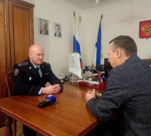 Глава ЗАТО г.Североморск провел рабочую встречу с новым начальником Межмуниципального отдела МВД России по ЗАТО г.Североморск и г.Островной