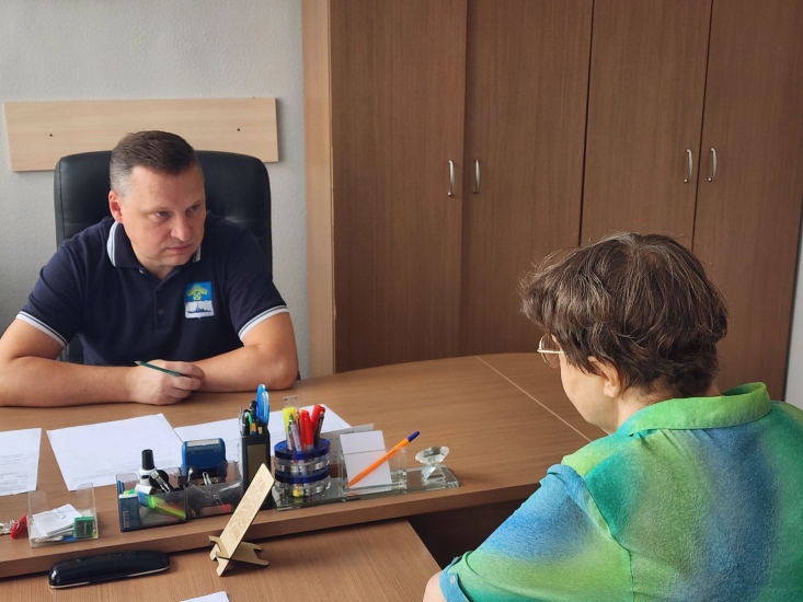 Олег Прасов провел прием жителей по личным вопросам