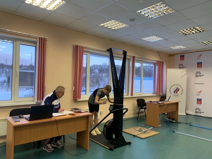 Заполярные спортсмены проходят тестирование функционального состояния
