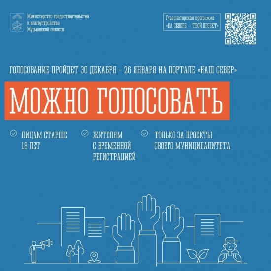 «На Севере - твой проект»: началось голосование за инициативы