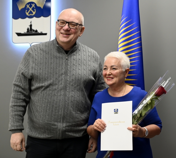 Глава ЗАТО поблагодарил за работу сотрудников Центра здорового питания