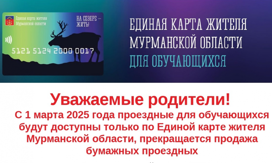 Проездные билеты для учащихся станут электронными