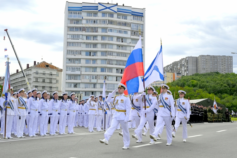 Североморск отметил День ВМФ России