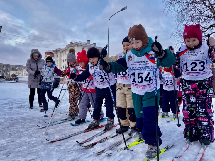 Лыжный старт для малышей 