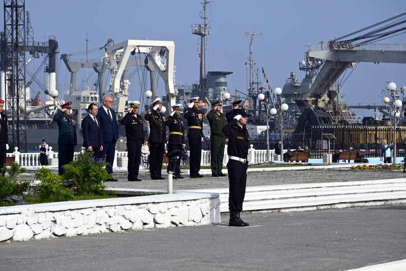 Североморск отмечает День Военно-морского флота