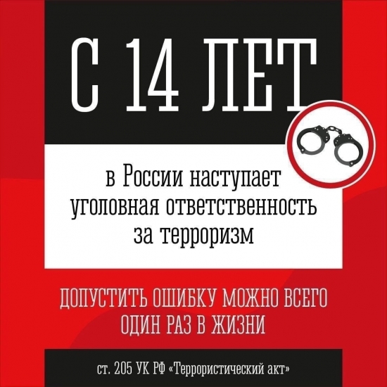 Уголовная ответственность за совершение диверсий и терактов