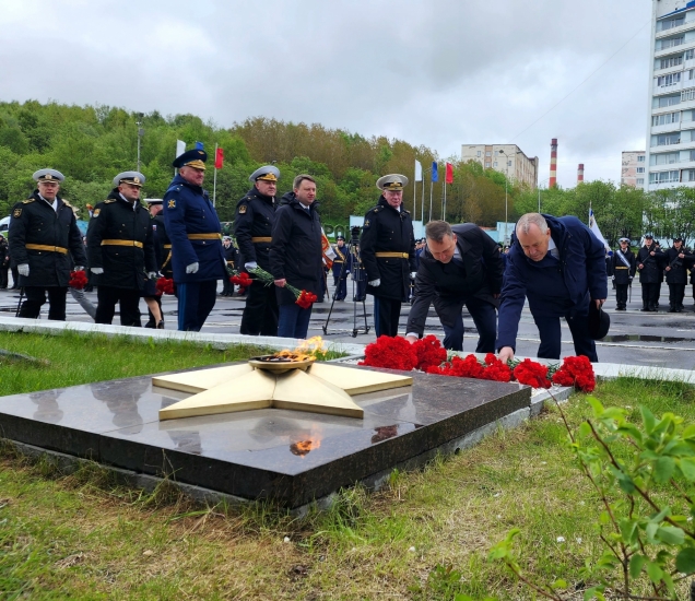 В Североморске состоялись торжественные мероприятия, посвященные Дню Северного флота