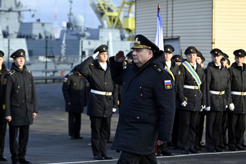 Отряд боевых кораблей Северного флота  завершил дальний поход и вернулся в Североморск