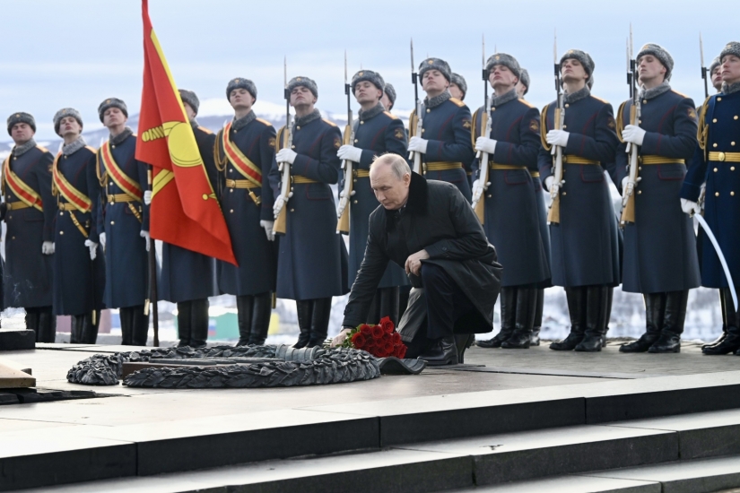 С рабочей поездкой в Мурманске находится Президент РФ Владимир Путин