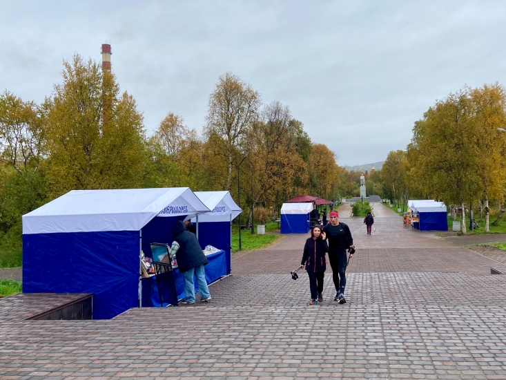  Еженедельная ярмарка теперь работает в городском парке! 