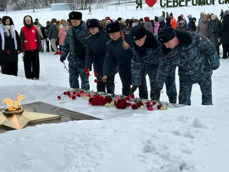 В Североморске прошел праздничный митинг