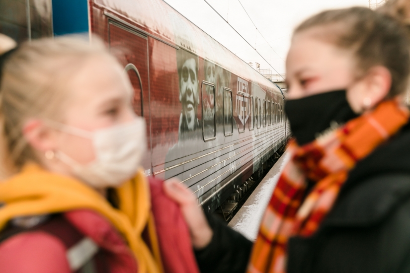 В Мурманск прибыл «Поезд Победы»
