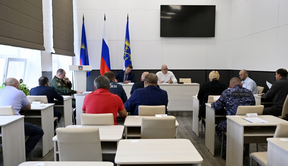 Состоялось заседание антитеррористической комиссии