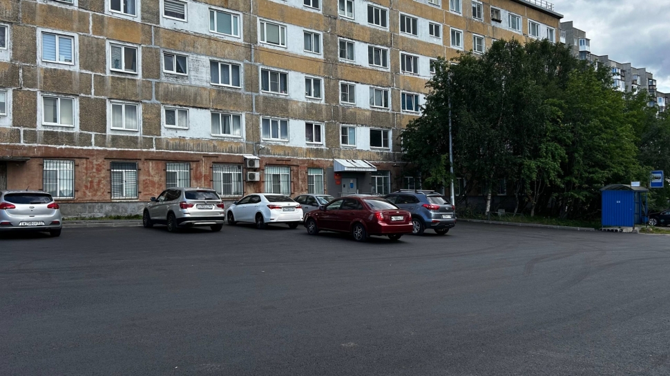В Североморске продолжается дорожная кампания
