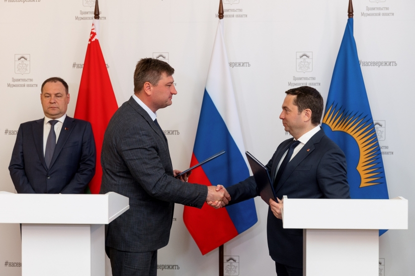 Губернатор Мурманской области и БЕЛАЗ подписали соглашение о создании фирменного ремонтно-сервисного центра для карьерной техники в Кольском Заполярье
