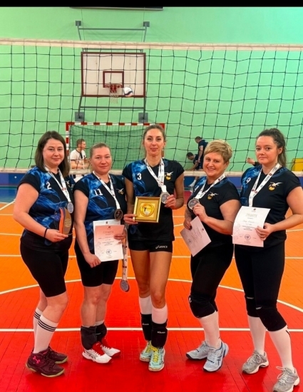 "Бронза" чемпионата области по волейболу