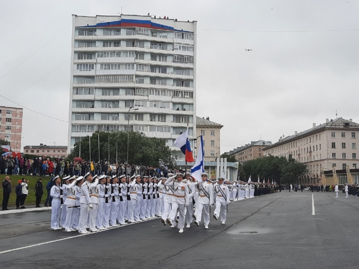 Североморск отпраздновал День ВМФ России