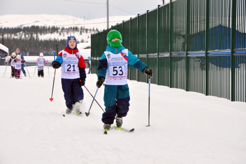 Лучики на старте