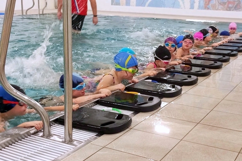 Набор детей в бесплатную группу по обучению плаванию 