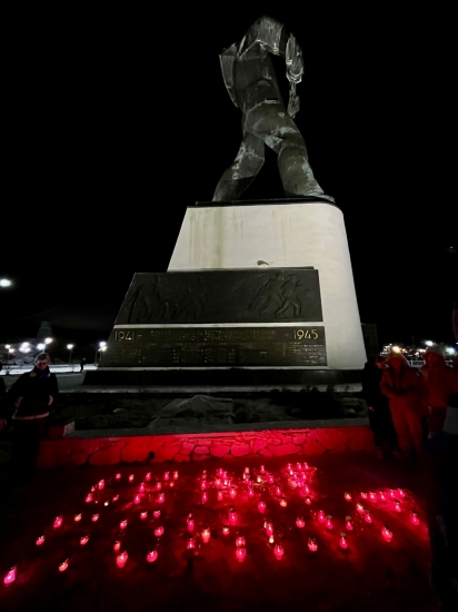 На Приморской площади зажгут «Огненную картину»